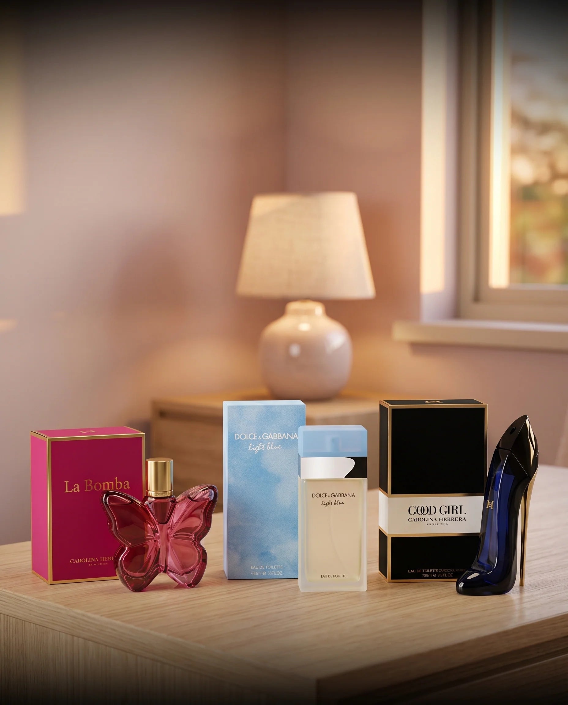 La Bomba, Light Blue y Good Girl Collection